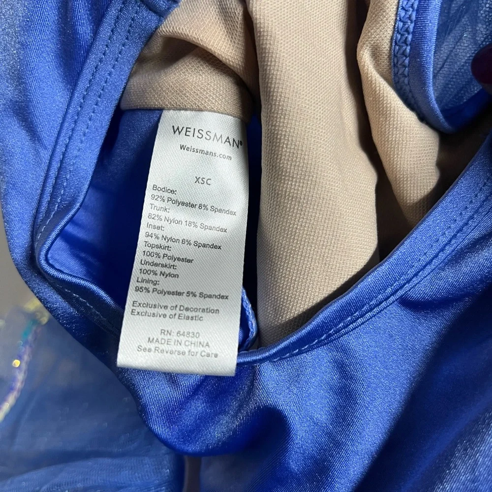 Blue and White‎ Kids Costume.  Dance Weissman